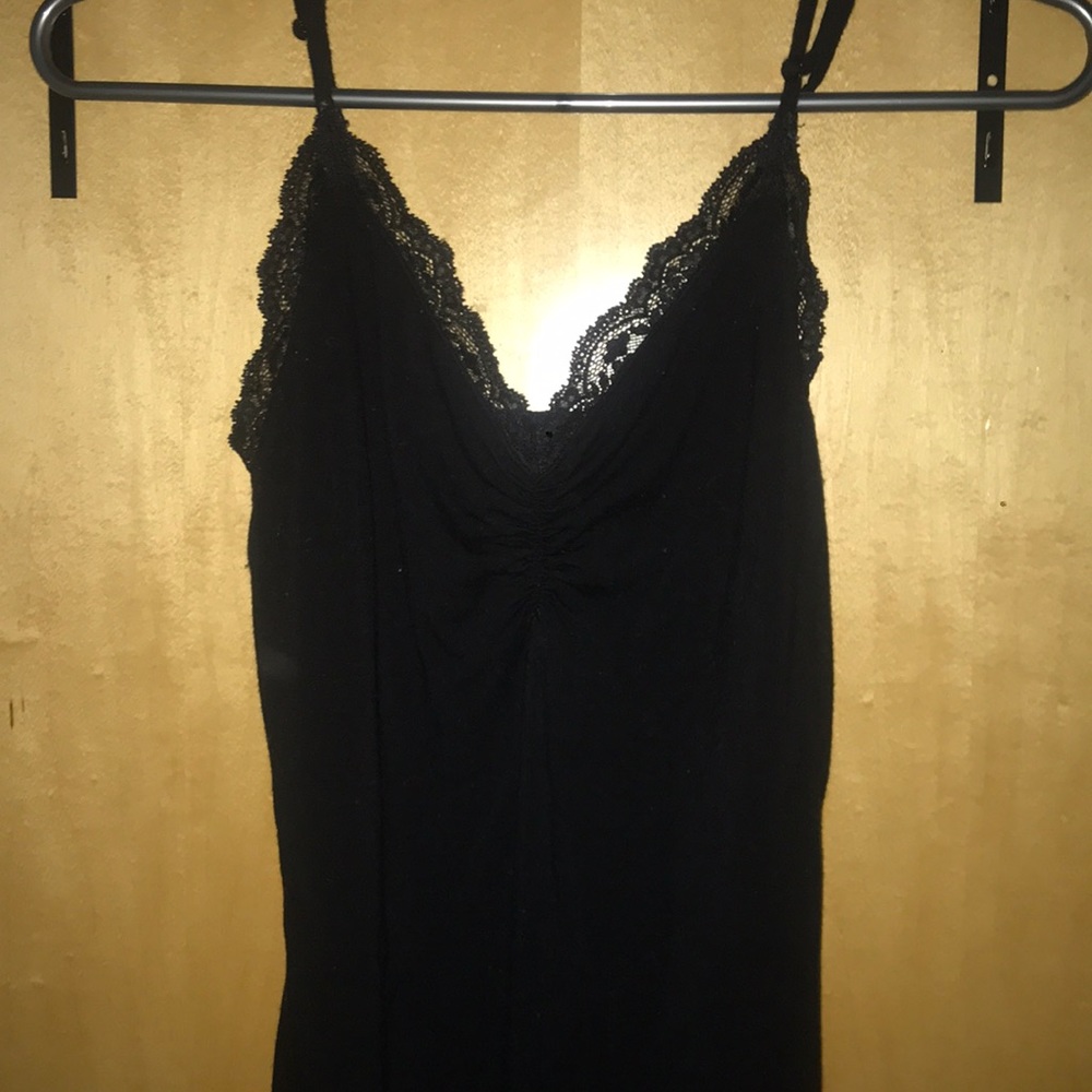 Black Lacey body-suit